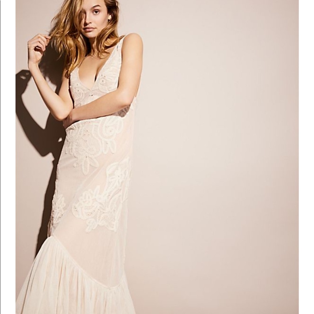 Free people ruffle dress